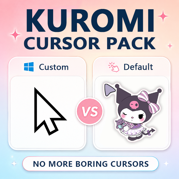 Kuromi Cursor Pack